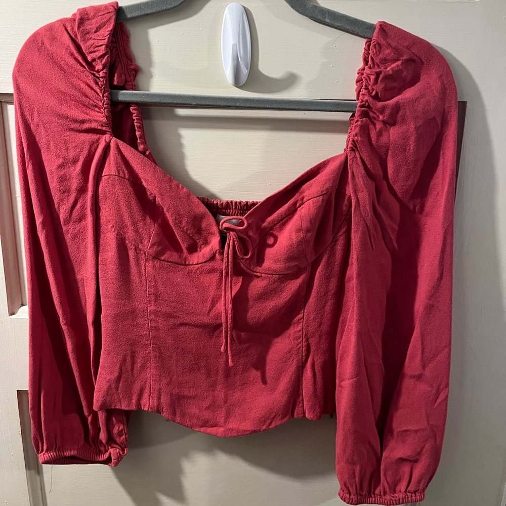 Aritzia Pink Long sleeve top